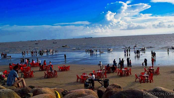 Patenga Sea Beach, Chittagong.