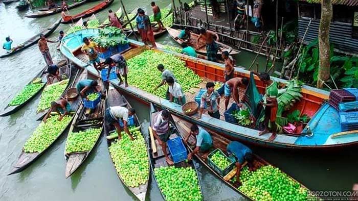 floating guava market