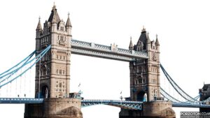 Tower Bridge London, famous tourist destination