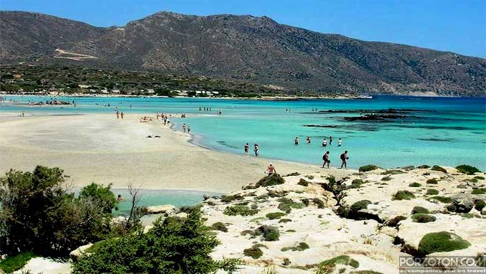 Elafonisi Beach, Crete - 10 Most Beautiful Islands in Greece.