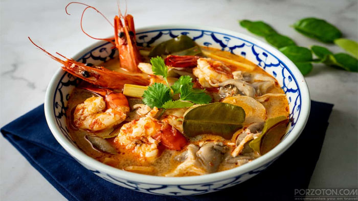 What Thai food is -Tom Yum Soup.