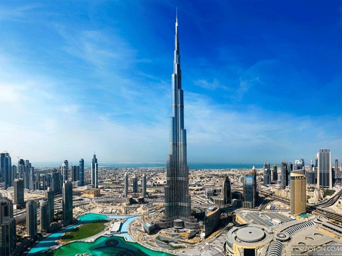 Burj Khalifa—Top 10 Tourist Attractions in Dubai, UAE.