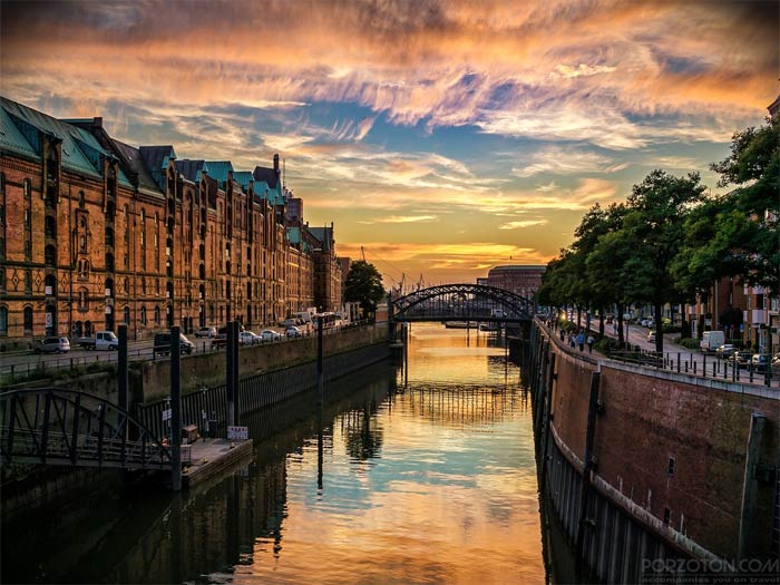 Hamburg Speicherstadt Channel—Top 10 Places to Visit in Germany.