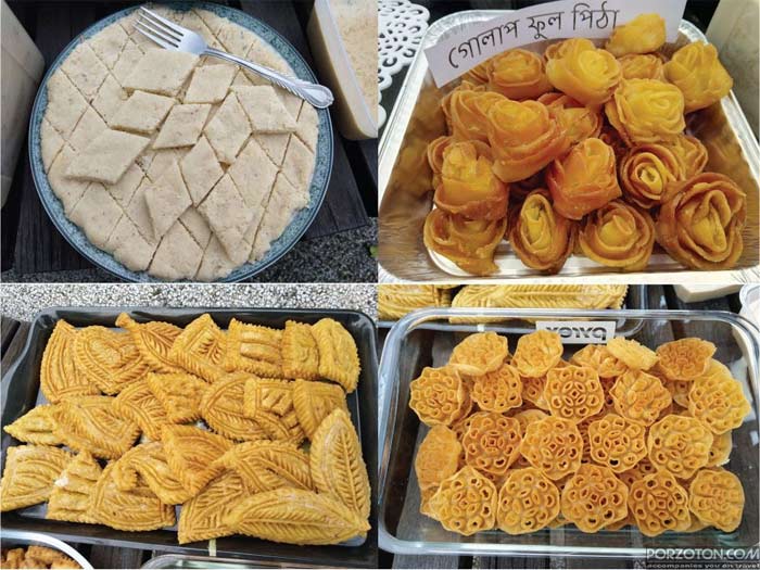Pitha Traditional Foods of Bangladesh.