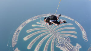 Skydiving activities Palm Jumeirah Dubai